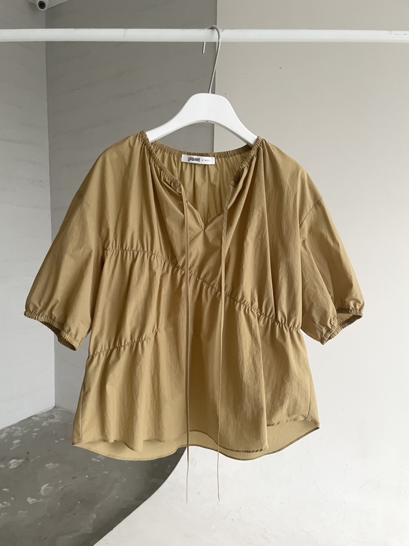 URBANE cloth韓國直郵女裝新款26夏季職業推薦襯衫蕾絲衫URBANE cloth襯衫/蕾絲衫圖色2