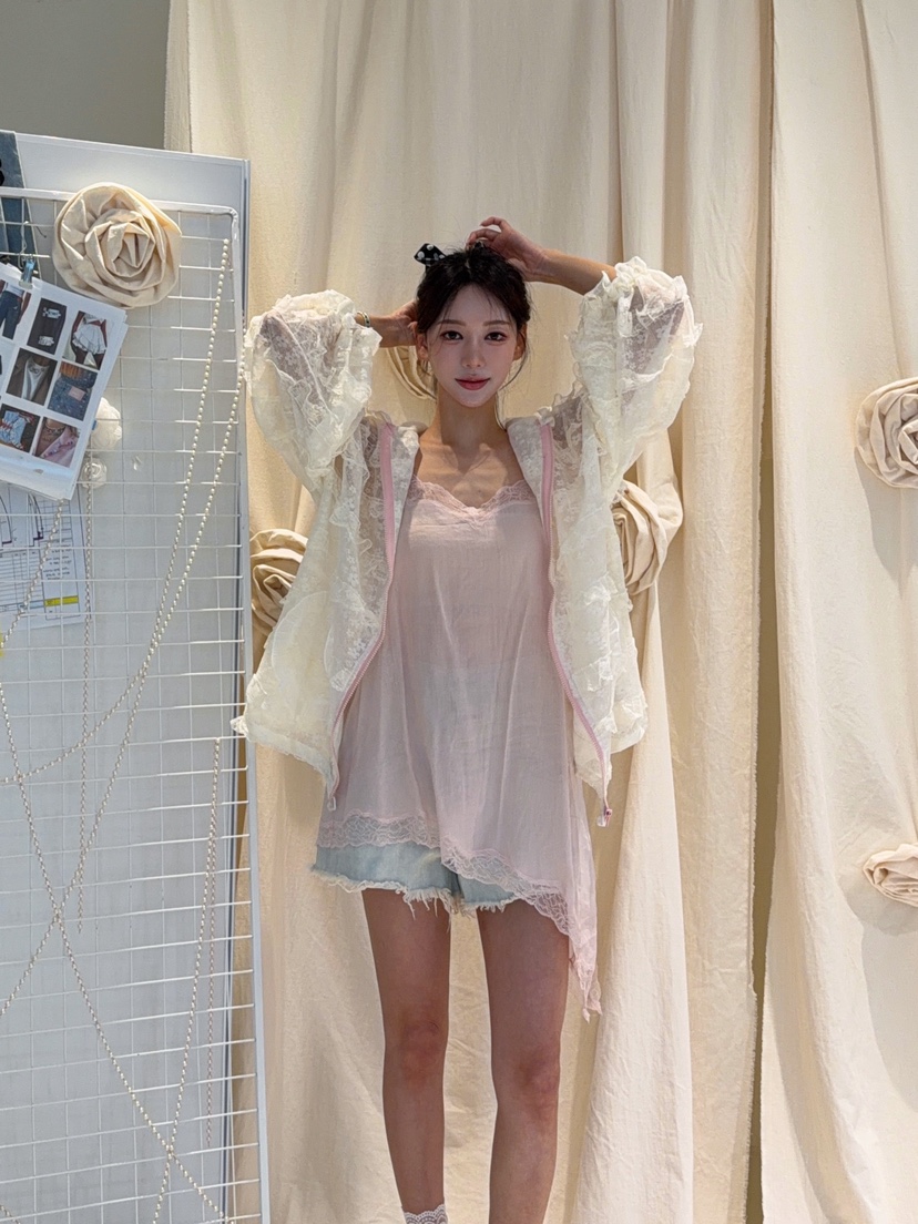 81 MARKET-L韓國直郵女士新款26夏季時尚休閑推薦人氣夾克81 MARKET-L夾克