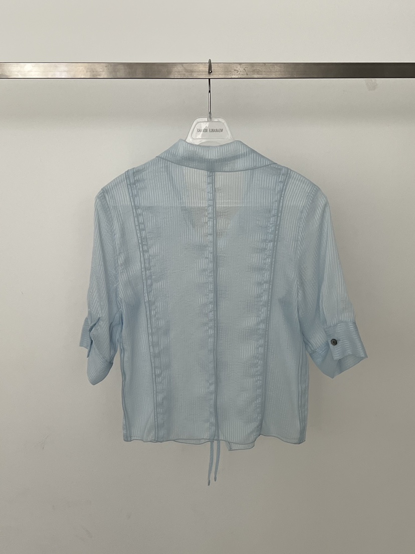 WEARABLE-L韓國東大門代購女裝新品26春夏時尚襯衫蕾絲衫LWEARABLE襯衫/蕾絲衫