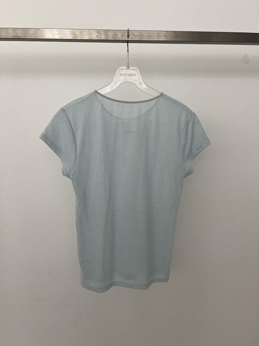 WEARABLE-L韓國東大門直郵女裝新品26春夏26夏季T恤亞麻布WEARABLET恤