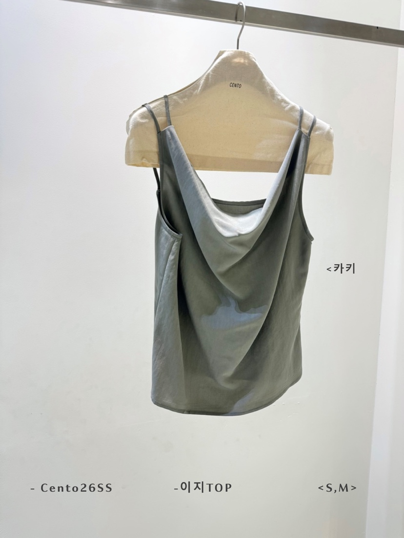 CENTO韓國代購女士新品職業26夏季人氣時尚熱賣休閑吊帶背心CENTO吊帶/背心圖色2