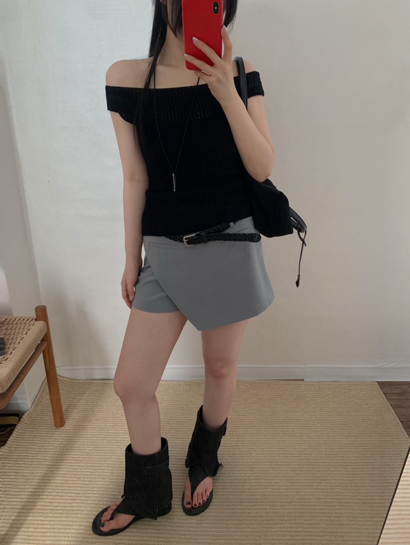 TWENTY FOUR SEVEN24-7韓國東大門直郵女裝新品人氣吊帶背心羅紋TEWNTY FOUR SEVEN24-7吊帶/背心