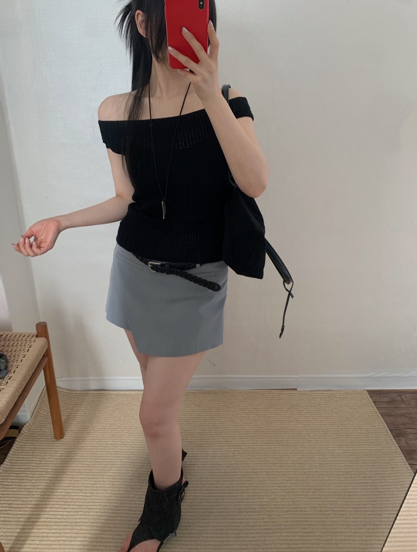 TWENTY FOUR SEVEN24-7韓國東大門直郵女裝新品人氣吊帶背心羅紋TEWNTY FOUR SEVEN24-7吊帶/背心