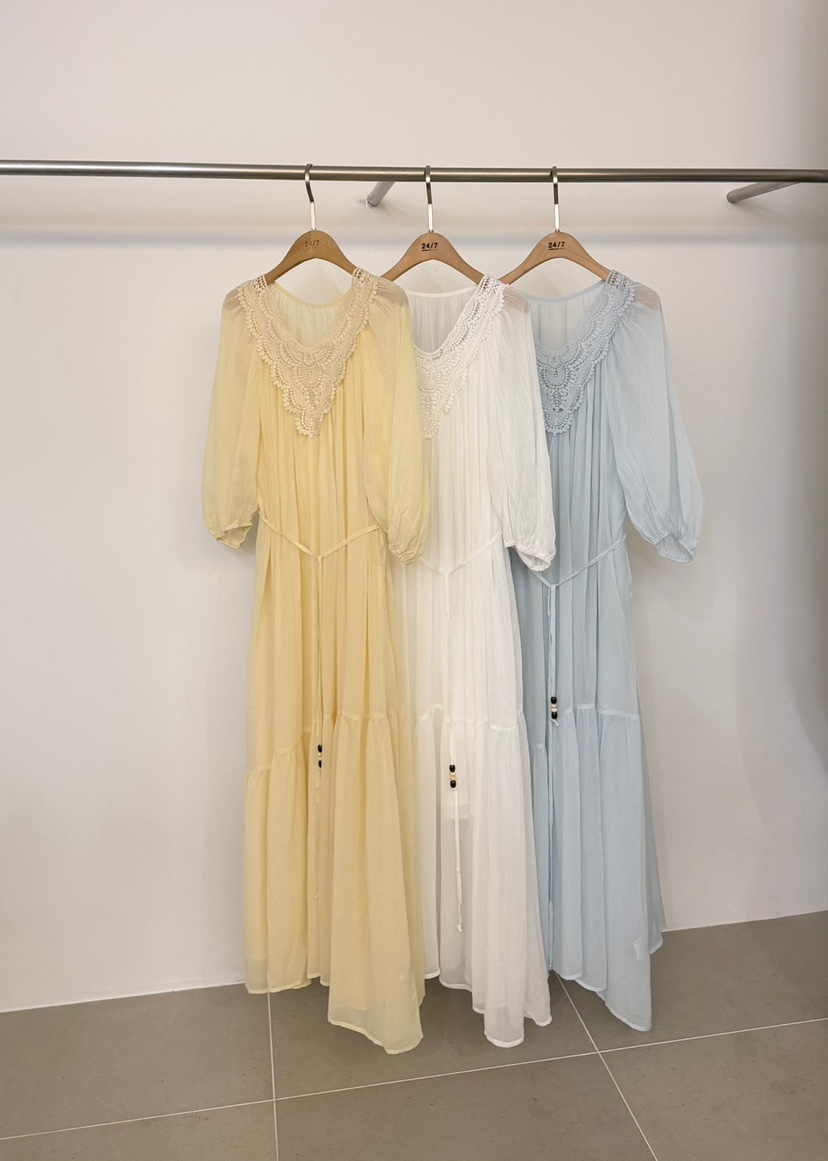 TWENTY FOUR SEVEN24-7韓國直郵實拍女士新品26春夏連衣裙TEWNTY FOUR SEVEN24-7連衣裙