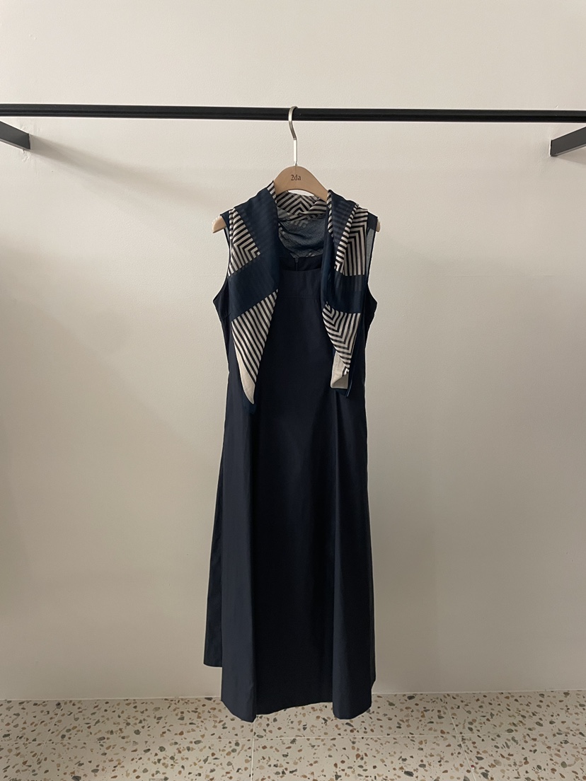 2DA/DARIMI-P韓國東大門代購女士新品職業連衣裙含圍巾2DA/DARIMI-P連衣裙圖色3