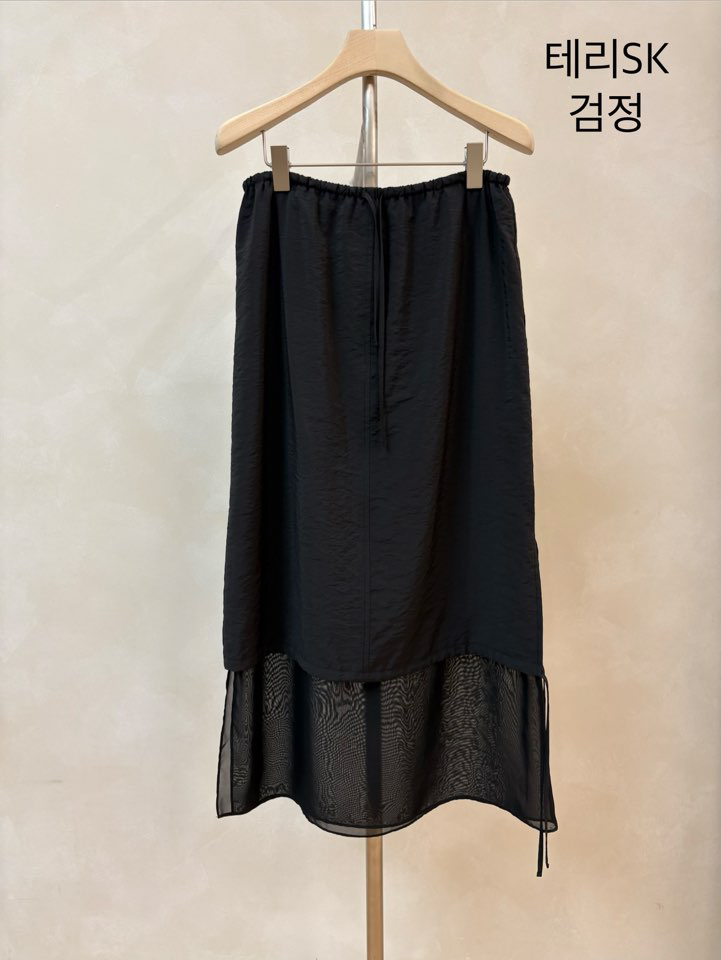 LAKE-A/KONI韓國直郵實拍女裝新品26夏季半身裙中短裙SLake Side/KONI半身裙/中短裙圖色2