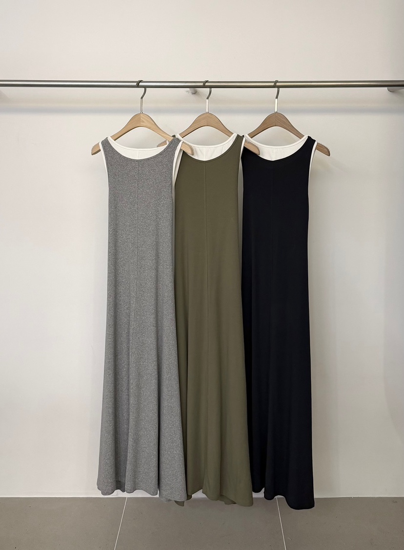 TWENTY FOUR SEVEN24-7韓國直郵實拍女士新品職業連衣裙假兩件TEWNTY FOUR SEVEN24-7連衣裙