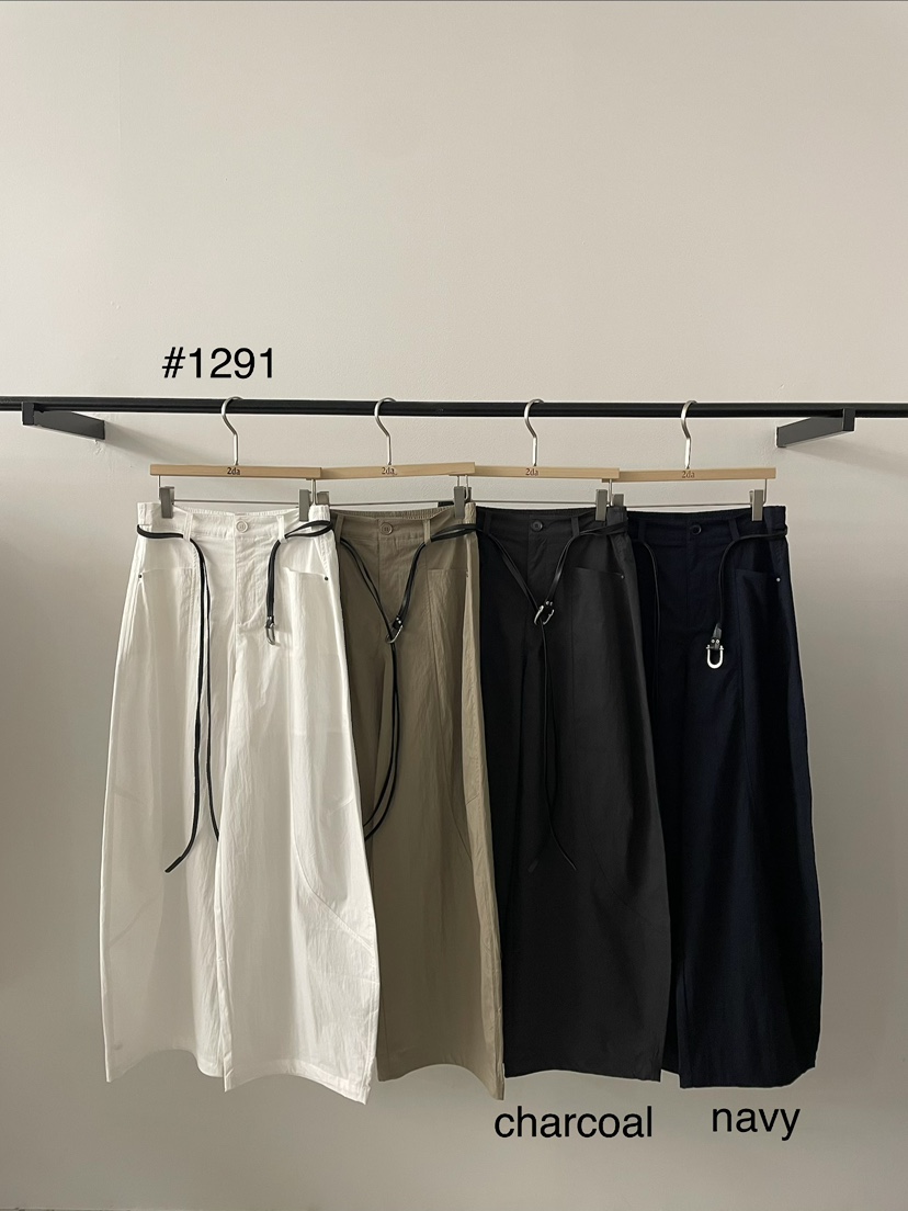 2DA/DARIMI-P韓國直郵女裝新品26春夏時尚休閑褲含腰帶2DA/DARIMI-P休閑褲