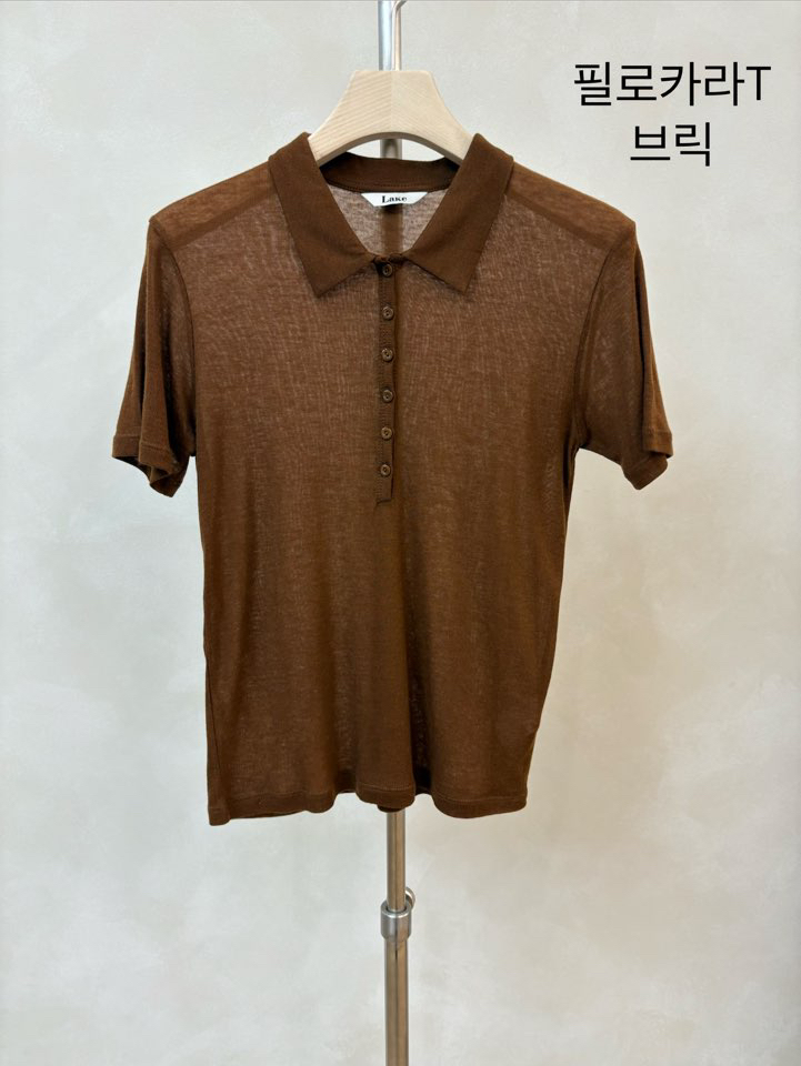 LAKE-A/KONI韓國直郵女裝新品26夏季時尚人氣熱賣職業T恤Lake Side/KONIT恤圖色7