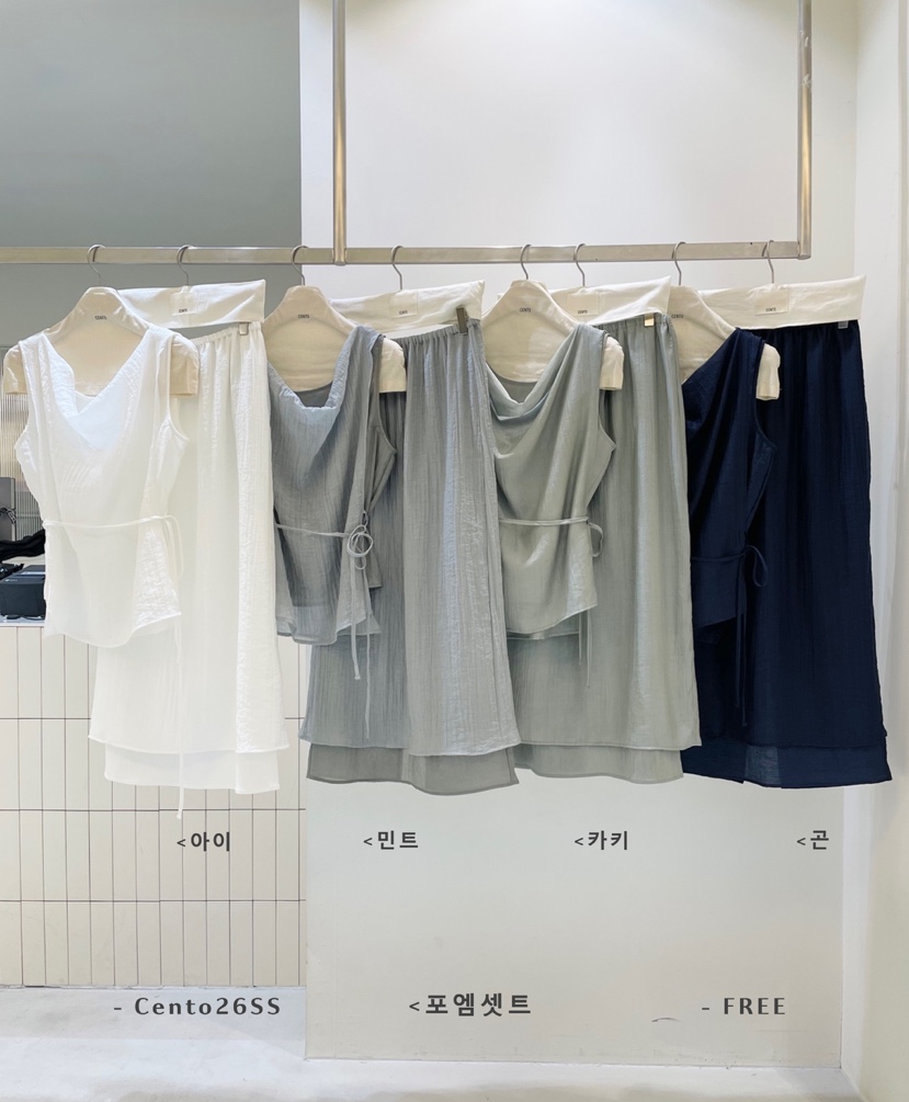 CENTO韓國東大門代購女士新品推薦職業人氣熱賣時尚休閑長裙CENTO長裙