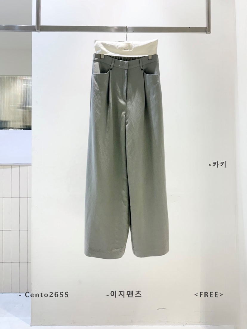 CENTO韓國直郵女裝新品職業人氣熱賣休閑時尚26夏季休閑褲CENTO休閑褲圖色2