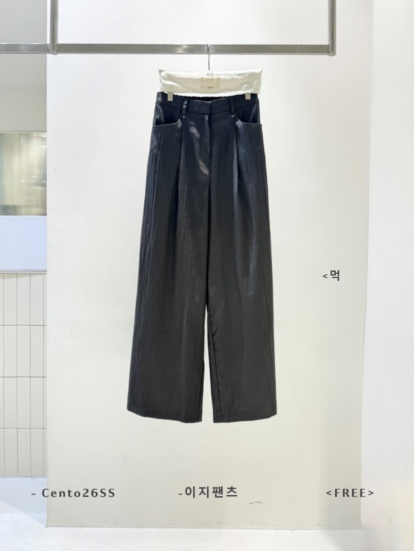 CENTO韓國直郵女裝新品職業人氣熱賣休閑時尚26夏季休閑褲CENTO休閑褲圖色3