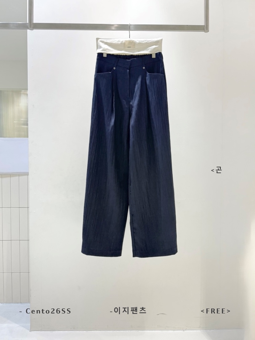 CENTO韓國直郵女裝新品職業人氣熱賣休閑時尚26夏季休閑褲CENTO休閑褲圖色4
