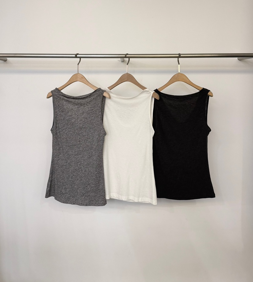 TWENTY FOUR SEVEN24-7東大門實拍韓國女裝新品休閑吊帶背心褶皺TEWNTY FOUR SEVEN24-7吊帶/背心
