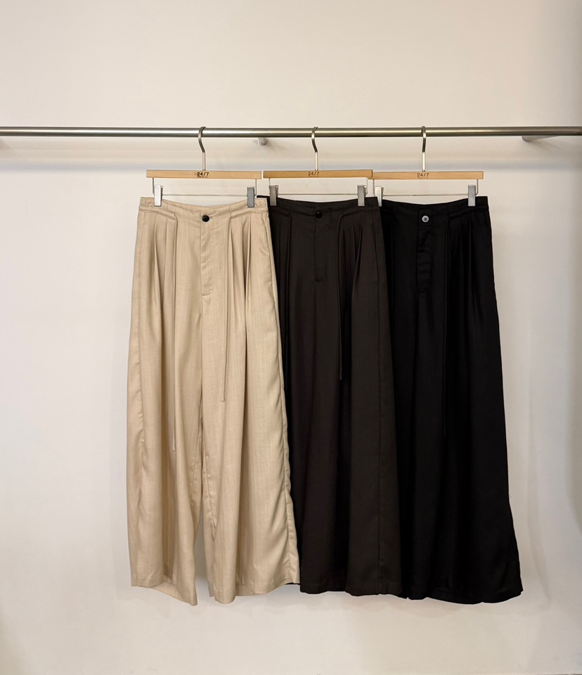 TWENTY FOUR SEVEN24-7韓國東大門直郵女裝新品推薦休閑褲天絲TEWNTY FOUR SEVEN24-7休閑褲