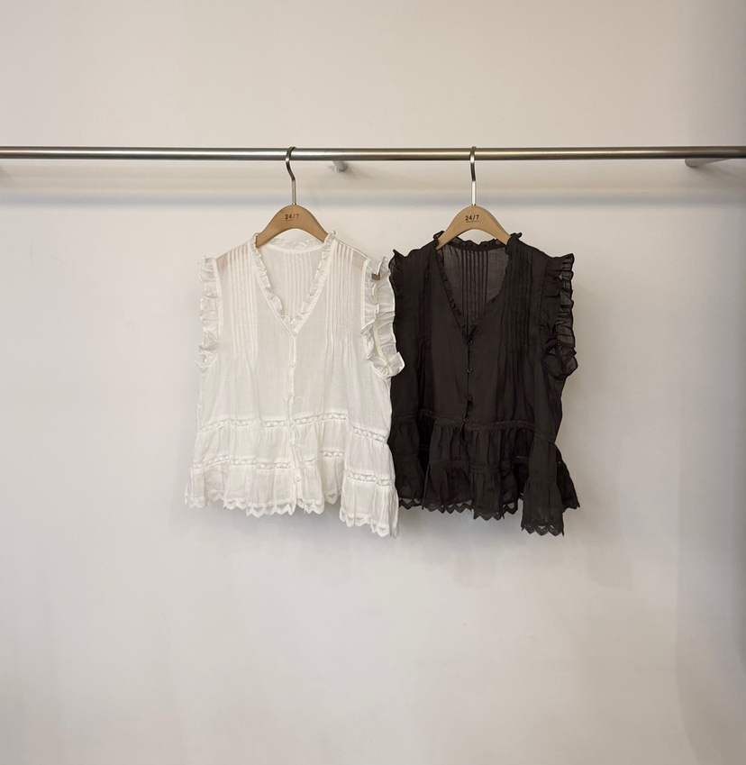 TWENTY FOUR SEVEN24-7韓國直郵女裝新款熱賣吊帶背心蕾絲TEWNTY FOUR SEVEN24-7吊帶/背心