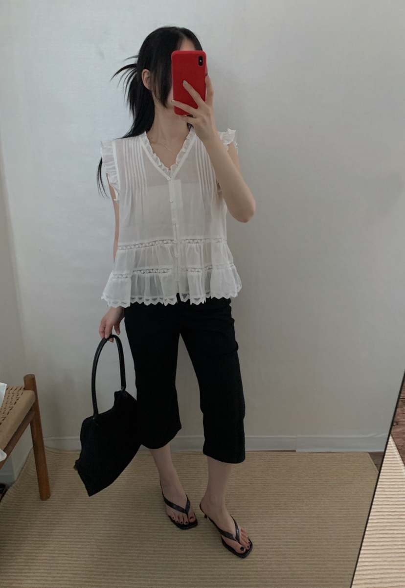 TWENTY FOUR SEVEN24-7韓國直郵女裝新款熱賣吊帶背心蕾絲TEWNTY FOUR SEVEN24-7吊帶/背心