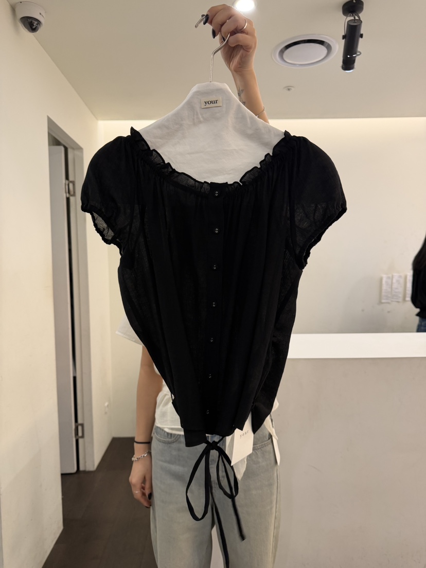 YOUR-P韓國代購女士新品人氣熱賣時尚26春夏襯衫蕾絲衫LYOUR-P襯衫/蕾絲衫圖色3