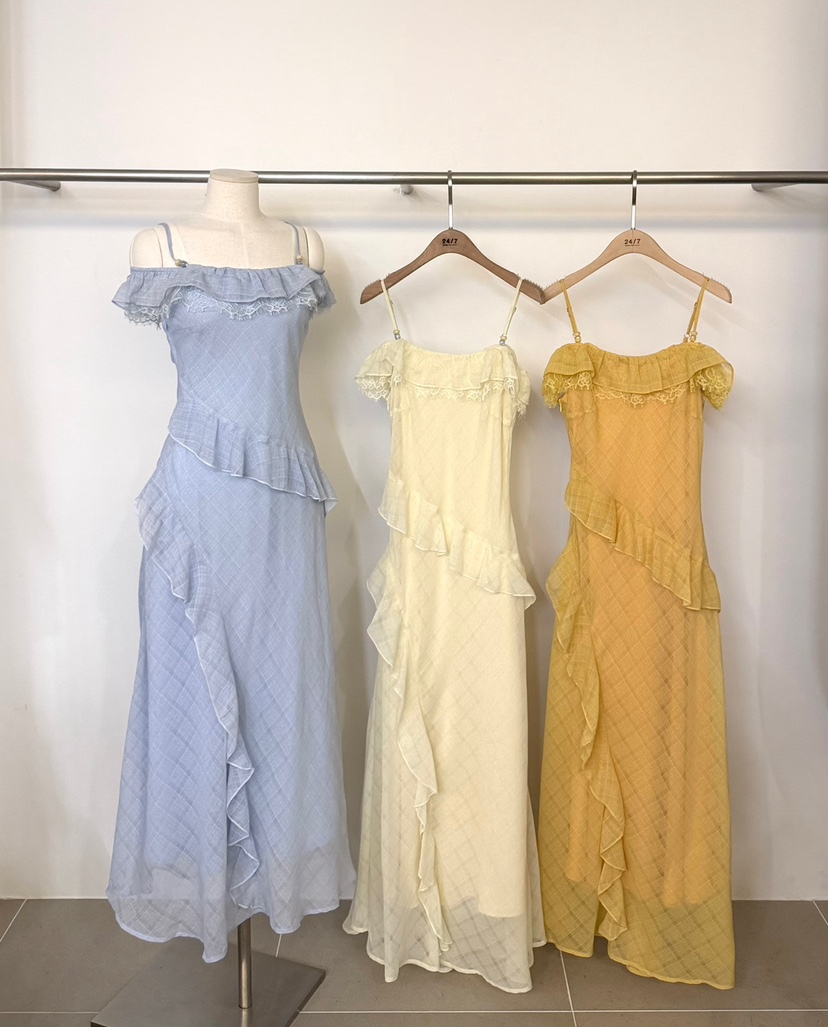 TWENTY FOUR SEVEN24-7韓國直郵實拍女士新品職業連衣裙TEWNTY FOUR SEVEN24-7連衣裙