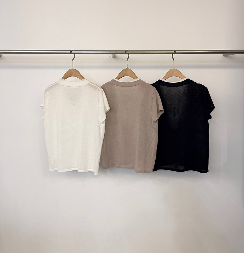 TWENTY FOUR SEVEN24-7韓國直郵實拍女裝新品人氣針織衫假兩件TEWNTY FOUR SEVEN24-7針織衫