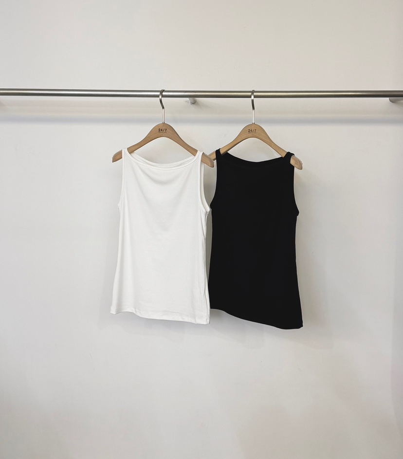 TWENTY FOUR SEVEN24-7韓國代購女士新品26春夏吊帶背心TEWNTY FOUR SEVEN24-7吊帶/背心