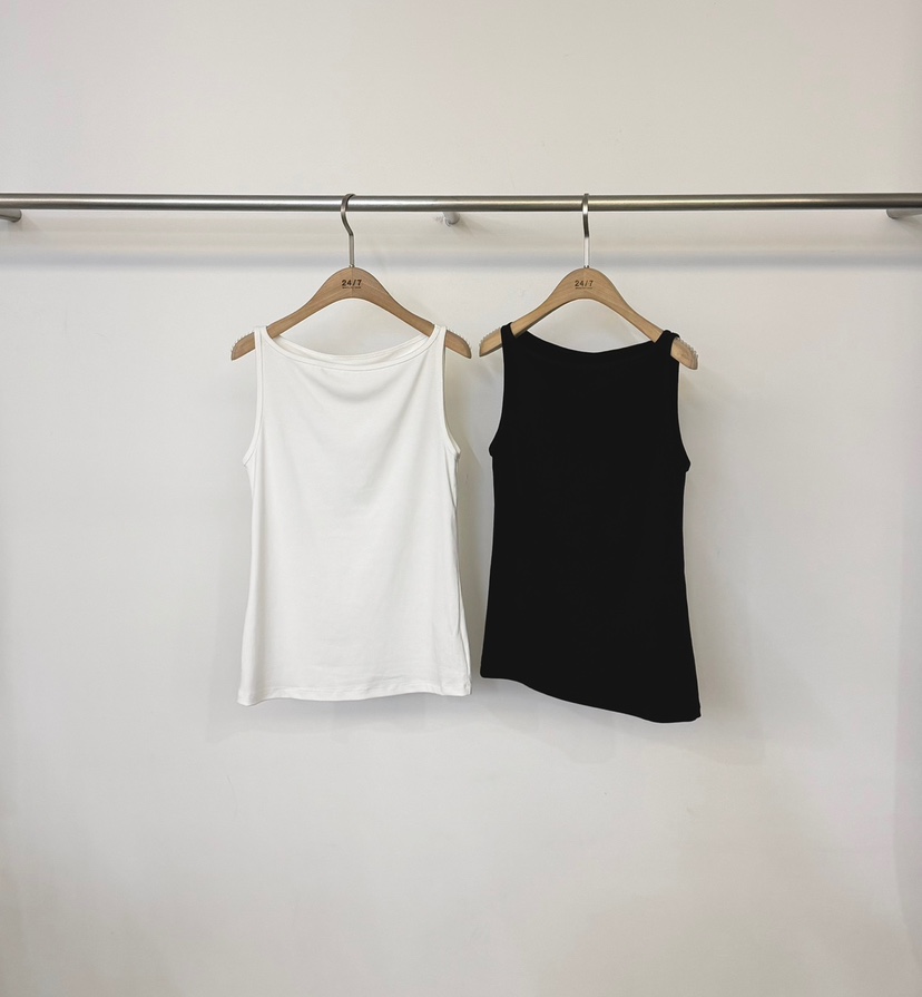 TWENTY FOUR SEVEN24-7韓國代購女士新品26春夏吊帶背心TEWNTY FOUR SEVEN24-7吊帶/背心