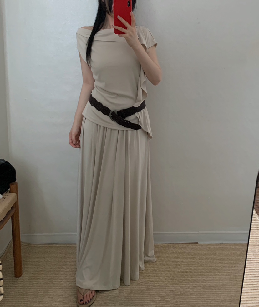 TWENTY FOUR SEVEN24-7韓國直郵實拍女士新款人氣套裝含腰帶TEWNTY FOUR SEVEN24-7套裝