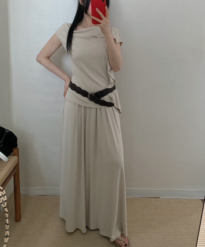 TWENTY FOUR SEVEN24-7韓國直郵實拍女士新款人氣套裝含腰帶TEWNTY FOUR SEVEN24-7套裝