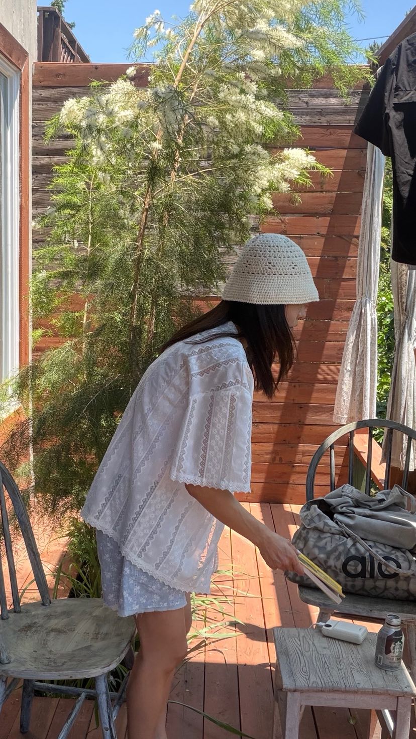 FRANC—L韓國東大門代購女裝新款人氣熱賣26夏季襯衫蕾絲衫FRANC襯衫/蕾絲衫