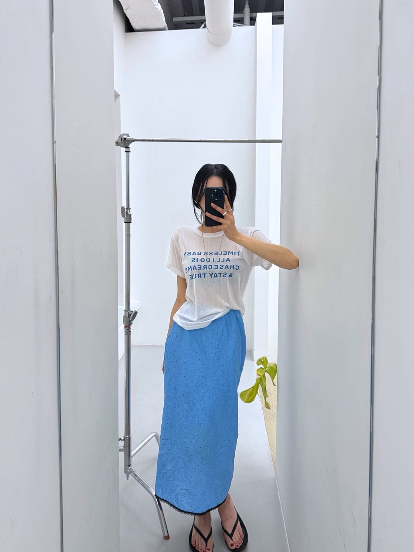 AB韓國直郵女士新款熱賣26春夏推薦職業休閑時尚26夏季長裙AB長裙