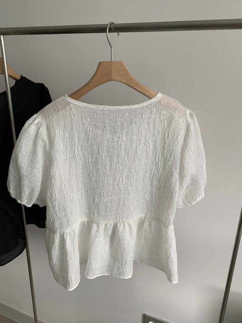 BETONE韓國東大門直郵女裝新品時尚26夏季職業襯衫蕾絲衫BETONE襯衫/蕾絲衫