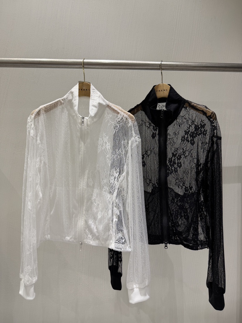 FRANC—L韓國直郵實拍女士新品26春夏休閑26夏季襯衫蕾絲衫FRANC襯衫/蕾絲衫
