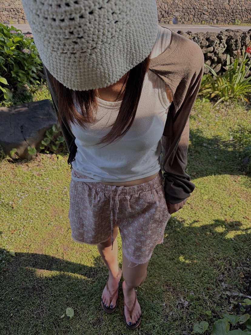 FRANC—L韓國直郵女士新款26夏季推薦人氣26春夏休閑短褲FRANC短褲