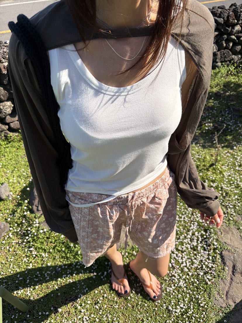 FRANC—L韓國直郵女士新款26夏季推薦人氣26春夏休閑短褲FRANC短褲
