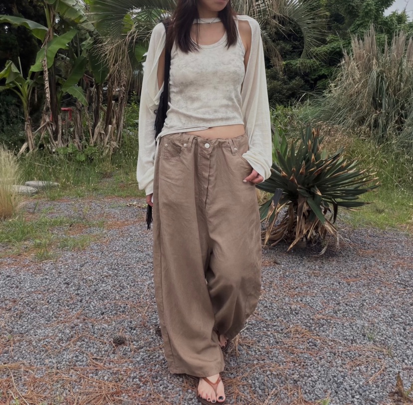 FRANC—L東大門實拍韓國女裝新品熱賣休閑時尚推薦休閑褲FRANC休閑褲