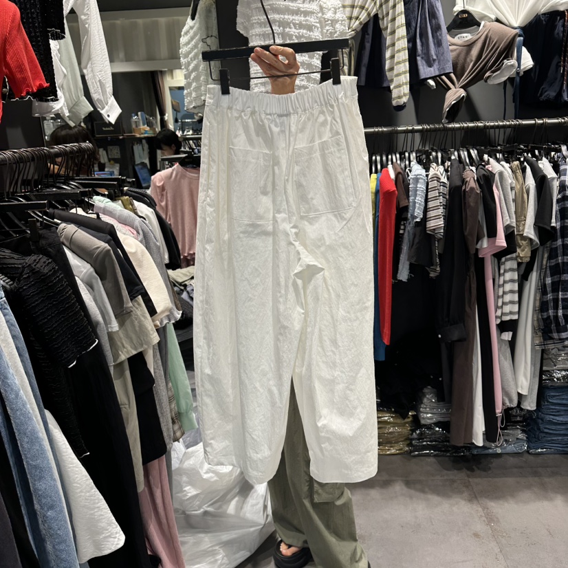 STAR-L韓國直郵實拍女裝新品人氣26春夏26夏季休閑休閑褲STAR-L休閑褲