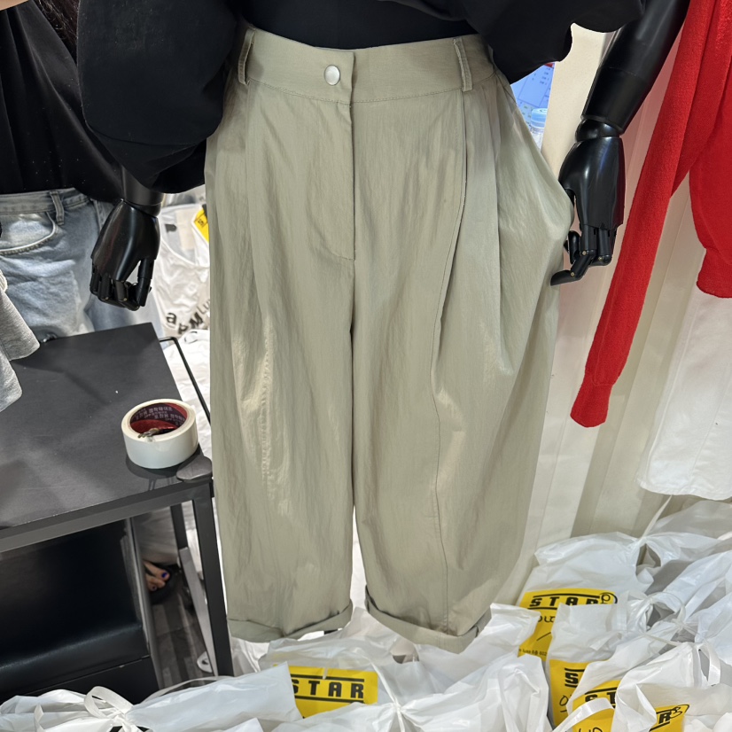 STAR-L韓國直郵實拍女裝新品人氣26春夏26夏季休閑休閑褲STAR-L休閑褲圖色2