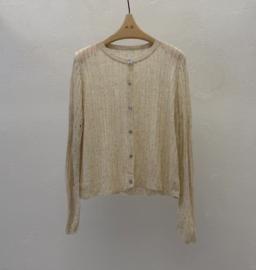 AUTUMN BEIGE-Q韓國代購女裝新款推薦熱賣休閑26夏季開衫A.b/AUTUMN BEIGE開衫圖色2