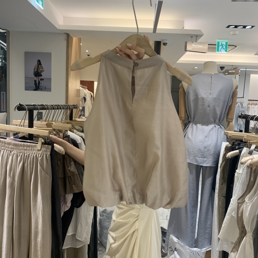 W AND J東大門實拍韓國女裝新品26夏季休閑熱賣吊帶背心W AND J吊帶/背心