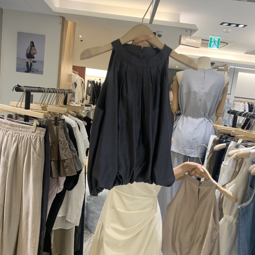 W AND J東大門實拍韓國女裝新品26夏季休閑熱賣吊帶背心W AND J吊帶/背心圖色2