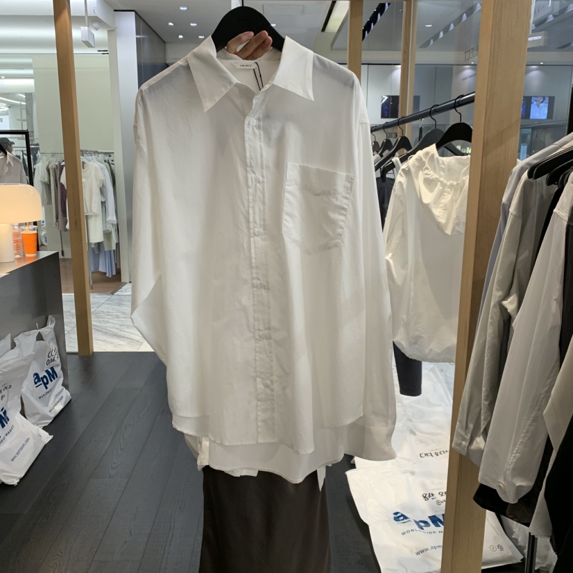 OBJECT韓國代購女裝新品熱賣休閑推薦26春夏26夏季襯衫蕾絲衫SOBJECT襯衫/蕾絲衫圖色1