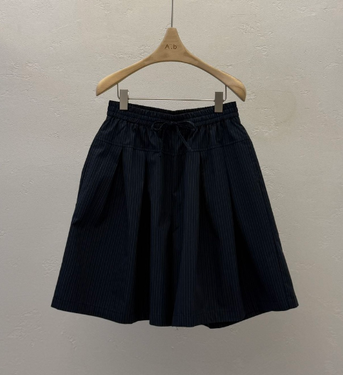 AUTUMN BEIGE-Q韓國直郵實拍女裝新品26春夏職業短褲條紋A.b/AUTUMN BEIGE短褲圖色2