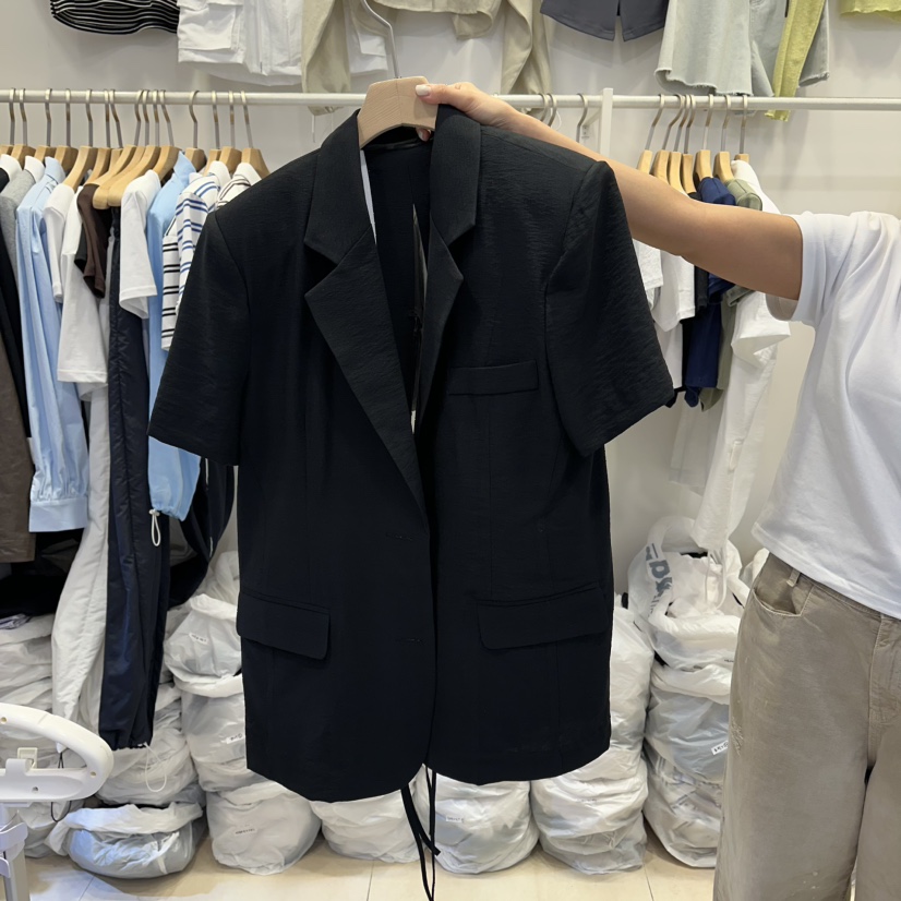Q C東大門實拍韓國女士新品26夏季熱賣時尚休閑西裝西服Republlc of qc西裝/西服圖色2