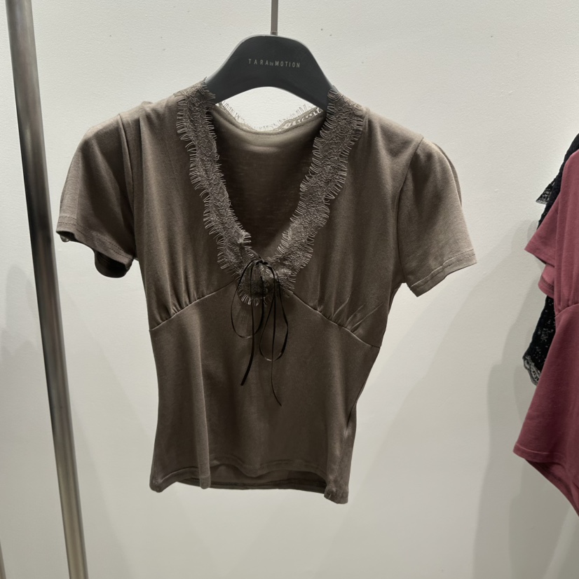 TARABY MOTION韓國直郵女裝新品26春夏休閑26夏季時尚T恤TARABY MOTIONT恤圖色4