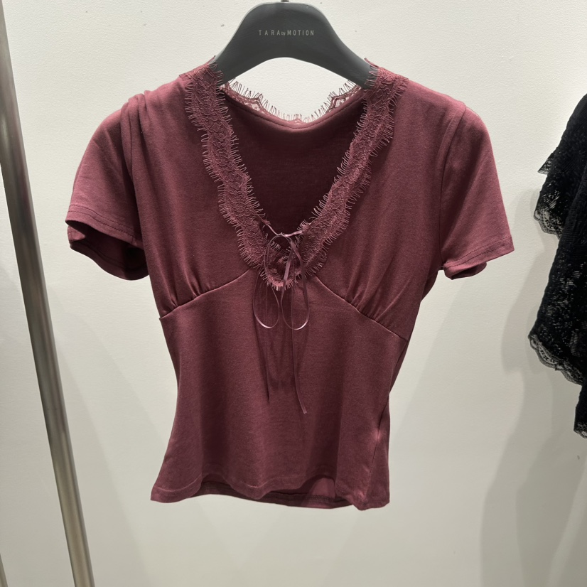 TARABY MOTION韓國直郵女裝新品26春夏休閑26夏季時尚T恤TARABY MOTIONT恤圖色5