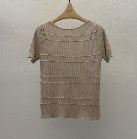 AUTUMN BEIGE-Q韓國直郵實拍女士新款推薦職業熱賣休閑T恤A.b/AUTUMN BEIGET恤圖色2