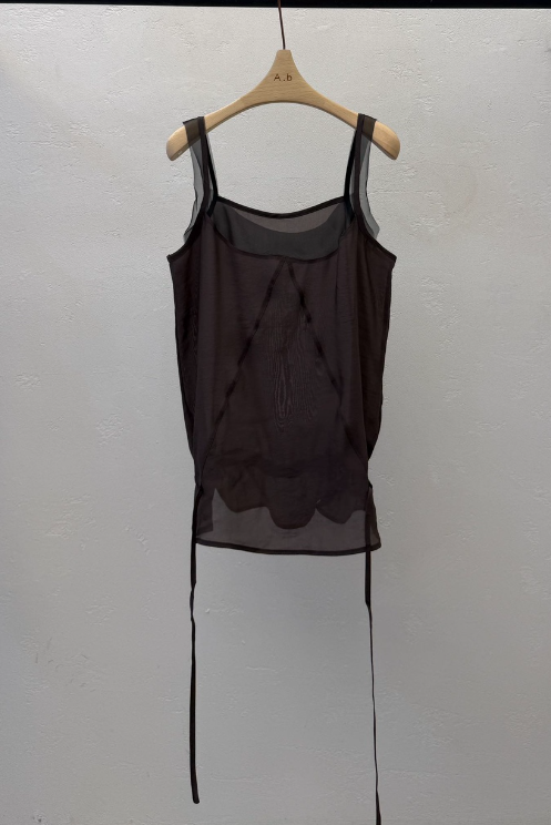 AUTUMN BEIGE-Q韓國代購女裝新品26春夏推薦熱賣吊帶背心A.b/AUTUMN BEIGE吊帶/背心圖色1