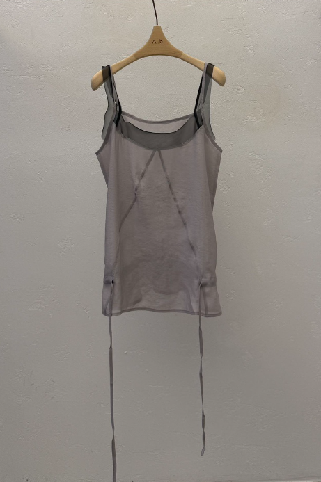 AUTUMN BEIGE-Q韓國代購女裝新品26春夏推薦熱賣吊帶背心A.b/AUTUMN BEIGE吊帶/背心圖色2