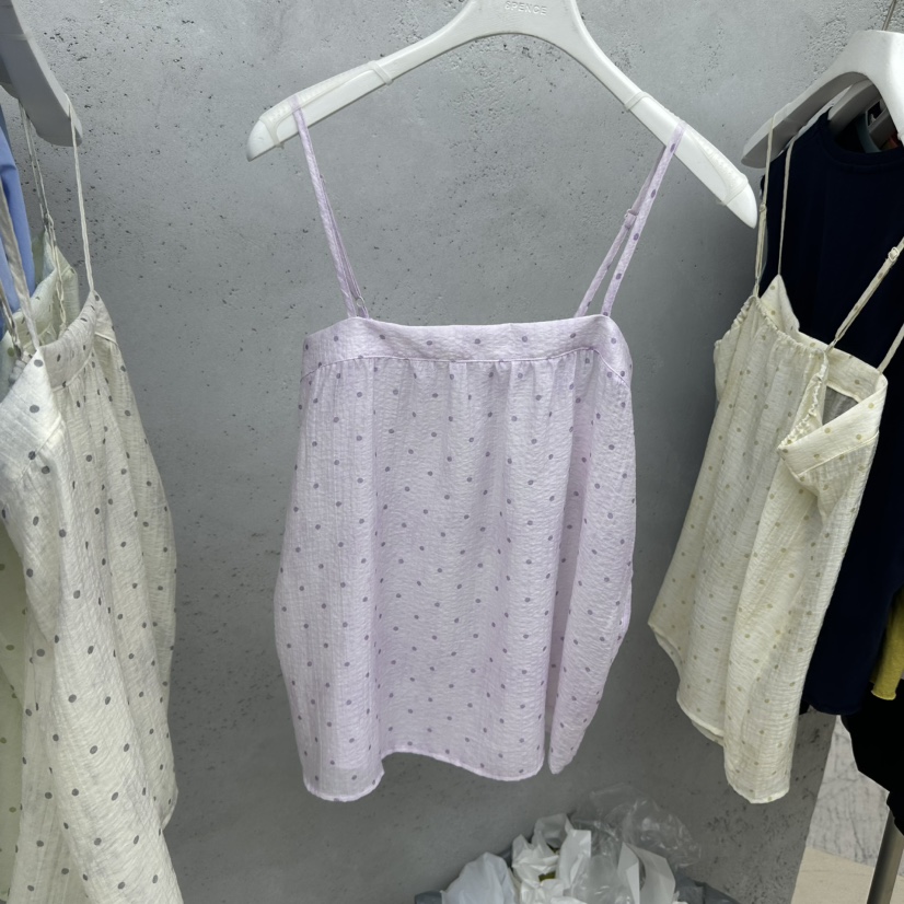 SIXTEEN韓國直郵實拍女裝新品時尚26春夏熱賣休閑吊帶背心SIXTEEN吊帶/背心圖色2