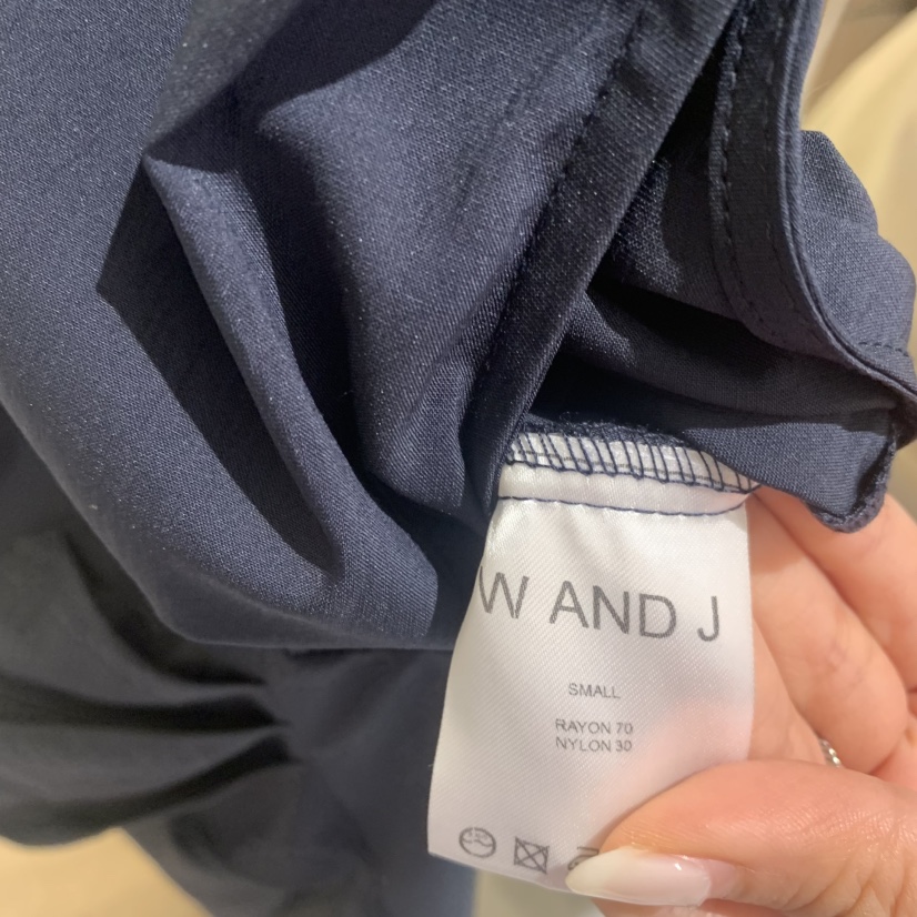 W AND J韓國代購女士新品時尚熱賣26春夏人氣休閑連衣裙W AND J連衣裙